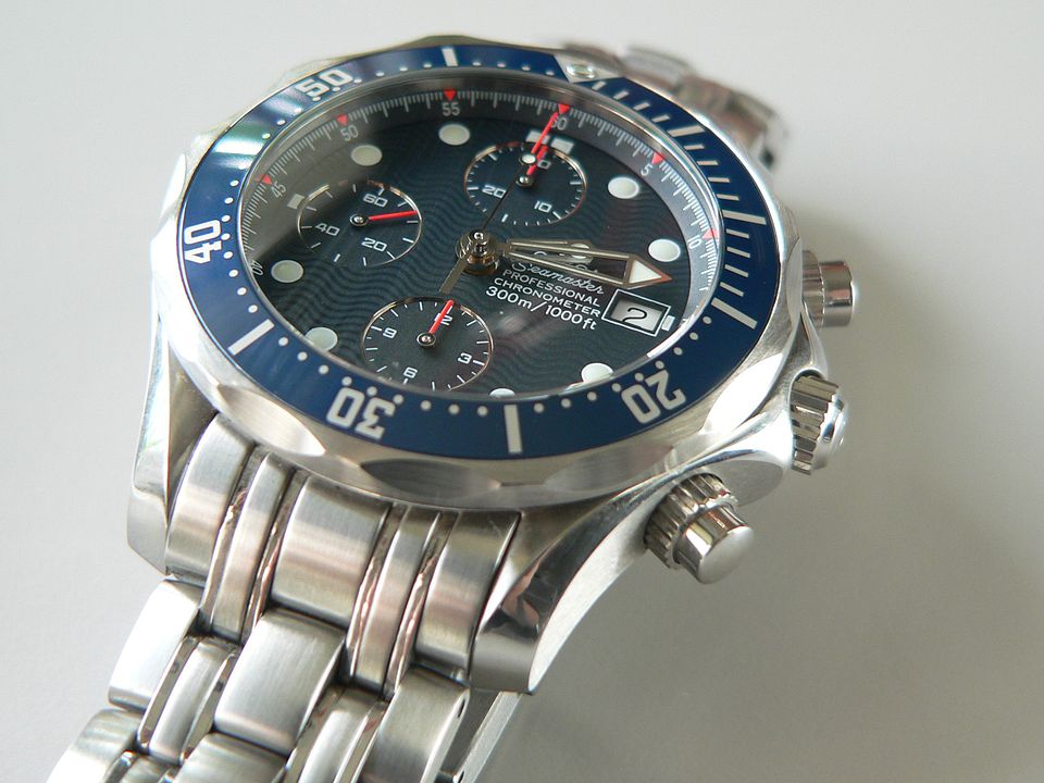 Vintage Omega Seamaster automatic — serviced, keeps time